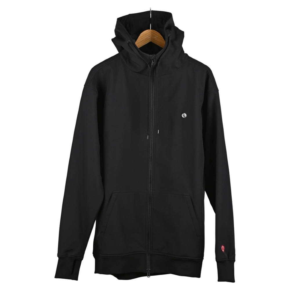 CG Habitats-Standard Tech Zip Hoodie Black